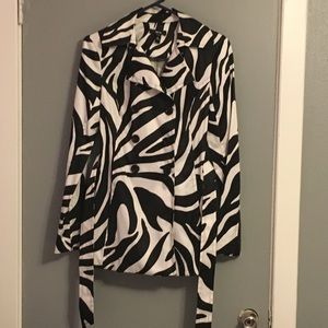 Zebra Coat